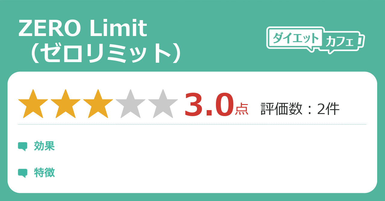ゼロリミットプラス ZERO Limit+ 2箱分